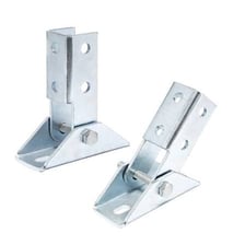 A metal strut supporting part of a structure