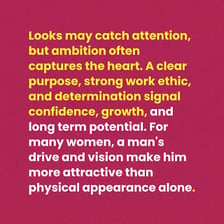 A person being drawn toward an appealing offer