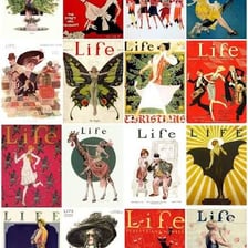 A vintage cover of LIFE magazine