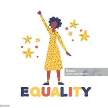 An illustration representing opposition to bigotry and intolerance