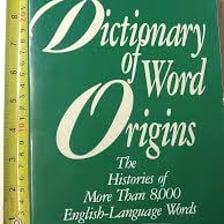 Open reference books about word origins and language history.
