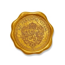 A document bearing a seal of authenticity