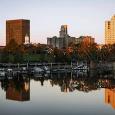 A view of Augusta, Georgia