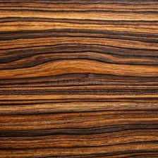 A close-up of dark, richly grained ebony wood.