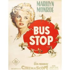 A poster for the film Bus Stop.