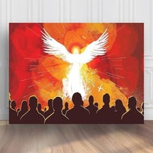 Artwork depicting the Christian festival of Pentecost.