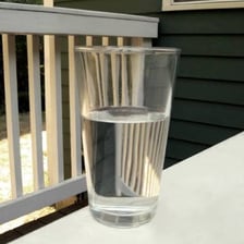 An object clearly visible in an open setting.