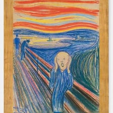 Edvard Munch’s expressionist painting The Scream.