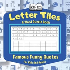 Letter tiles illustrating the removal of an initial letter from a word.