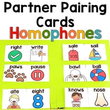 A simple educational illustration showing two phrases with the same pronunciation.