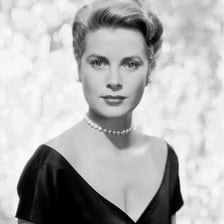 A portrait of Grace Kelly, later Princess of Monaco.