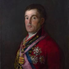 A portrait of Arthur Wellesley, the Duke of Wellington