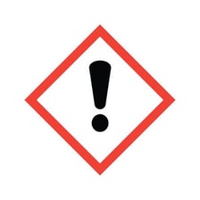 A clear warning symbol used to indicate a potential danger.