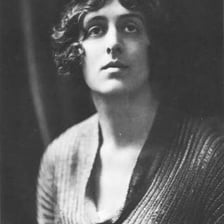A portrait of writer Vita Sackville-West