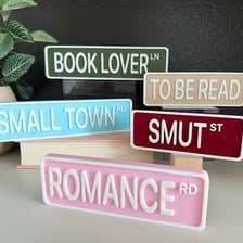 A road sign identifying a street
