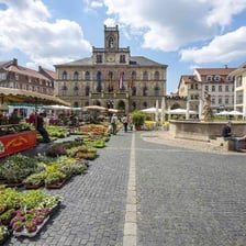 A street or historic building in Weimar, Germany.
