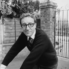 A portrait of comic actor Peter Sellers.