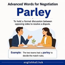 Representatives of opposing sides meeting for negotiations