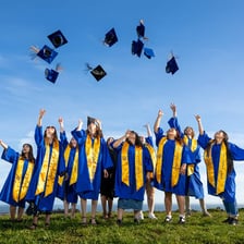 A commencement ceremony marking the start of a new stage