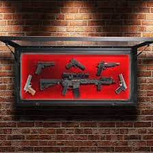 A rifle firearm shown against a plain background