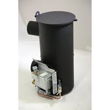 Boiler being heated using fuel oil