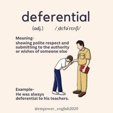 A person making a formal courteous bow.