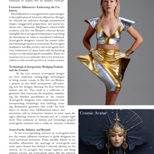 A visually striking garment presented as a designer fashion creation