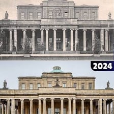 Historic spa architecture in Cheltenham.
