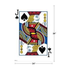 A Jack playing card showing a traditional face-card design.
