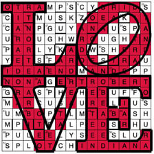 A simple word-assembly illustration showing H combined with the middle letters of interest to make HER.