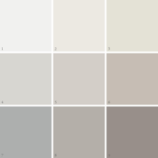 A pale colour showing a subtle tinge on a palette