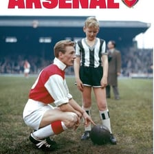 A printed football match programme.