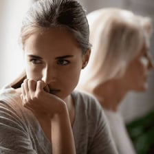 A person displaying a stubborn, unyielding attitude