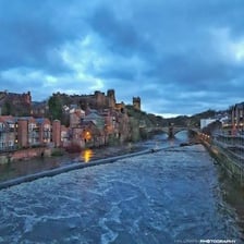 A view of the River Wear in England.