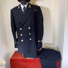 A naval petty officer wearing a uniform