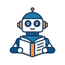 A robot depicted as a smart machine
