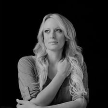 A portrait of Stormy Daniels
