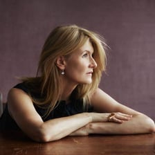 A portrait of actress Laura Dern.