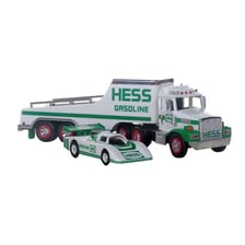 A collectible Hess toy truck