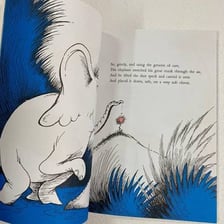 An illustration of the tiny Whos associated with Horton Hears a Who!