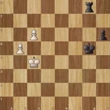 A chess rook standing on a chessboard.