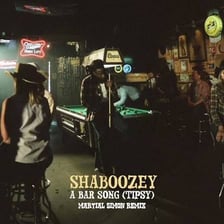 A performance image of Shaboozey associated with his song “A Bar Song (Tipsy).”