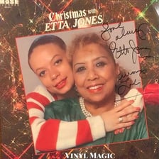 Images of singers Etta James and Etta Jones.