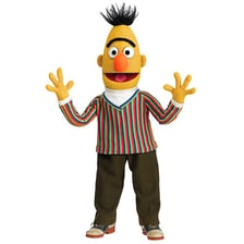 Elmo, the red Sesame Street character.