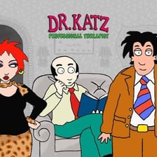 Dr. Katz, the animated therapist character from the television series.