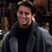 Matt LeBlanc as Joey Tribbiani in Friends.