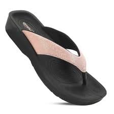 A pair of lightweight flip-flop sandals.
