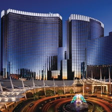 The ARIA Resort & Casino on the Las Vegas Strip.