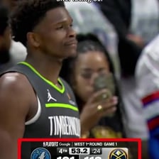 An athlete showing disappointment after losing a game