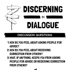 A group of people having a discussion